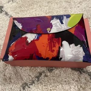 Kate Spade Saturday Splash Envelope Clutch Bag Multi Color 10